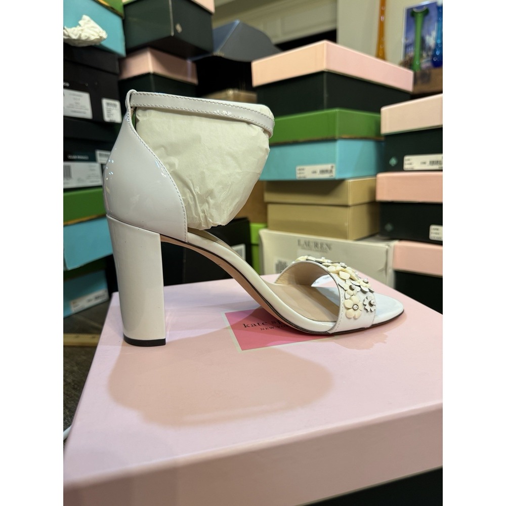 NIB KATE SPADE NEW YORK Tansy Embellished Dress Sandals Size 8M‎ - Picture 5 of 12